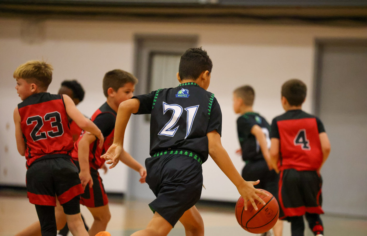 Downtown Wolves in action